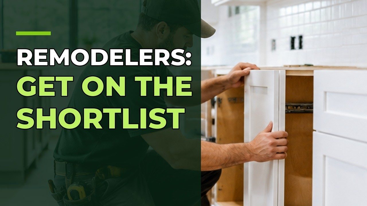 Remodelers: How to Get on the Shortlist, video thumbnail